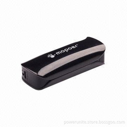 2,600mAh Portable Power Bank with LED Hand Lamp, 3.5 to 5.5 Hours Charging Time